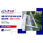 Phúc An Khang nhận thiết kế cầu thang - lan can Bình Dương bền chắc