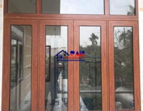 Tổng hợp những mẫu cửa nhôm xingfa giả gỗ sang trọng và đẹp nhất