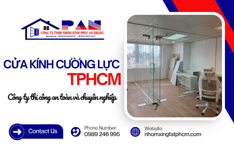 cửa kính cường lực TP HCM
