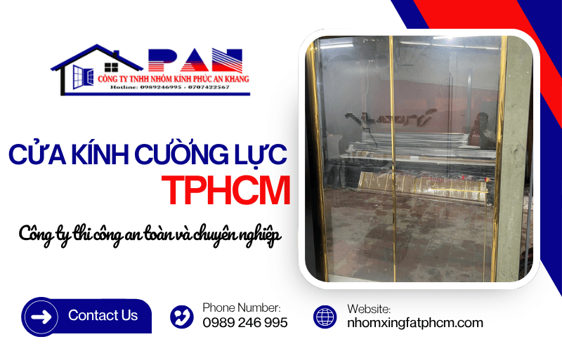 cửa kính cường lực TP HCM