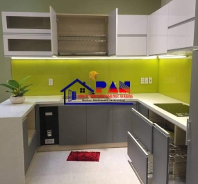 TỦ BẾP KÍNH CAO CẤP